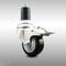 Service Caster 3 Inch 316SS Black Poly Swivel 1-5/8 Inch Expanding Stem Caster Lock Brake SCC SCC-SS316TTLEX20S314-PPUB-BLK-158 - alternate 1